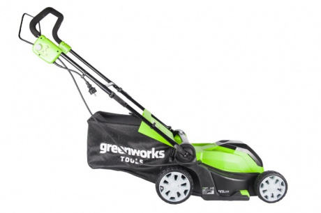 Купить Газонокосилка GREENWORKS GLM1241 колесная   2505207 фото №2