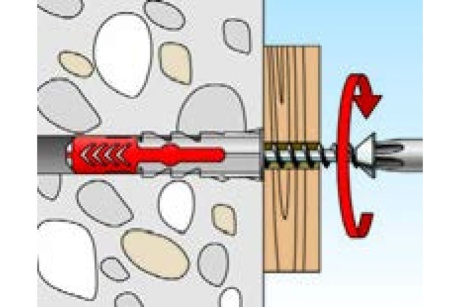 Купить Дюбель универсальный DUOPOWER 8x40  FISCHER фото №11
