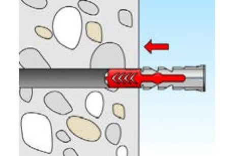 Купить Дюбель универсальный DUOPOWER 10x80  FISCHER фото №8
