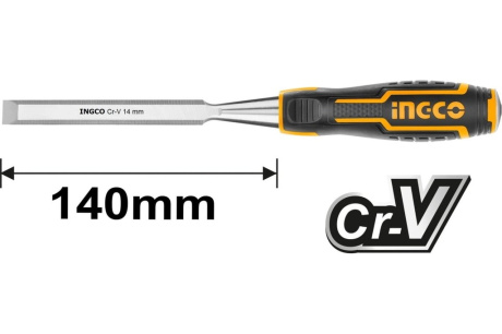 Купить Стамеска 14 мм INGCO HWC0814 INDUSTRIAL фото №2