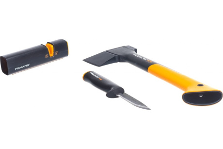 Купить Топор-колун X7 + точилка + нож FISKARS К40 1059024 фото №3