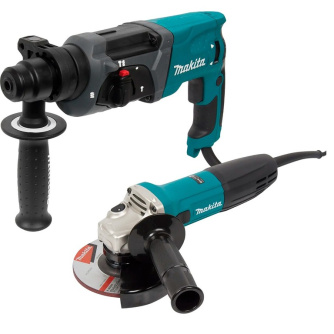 Купить Набор электроинструмента Makita HR2470 + GA5030 фото №1