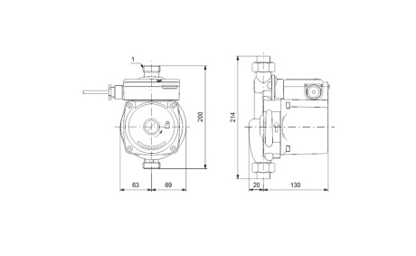 Купить Циркуляционный насос Grundfos UPA 15-120 NEW фото №3