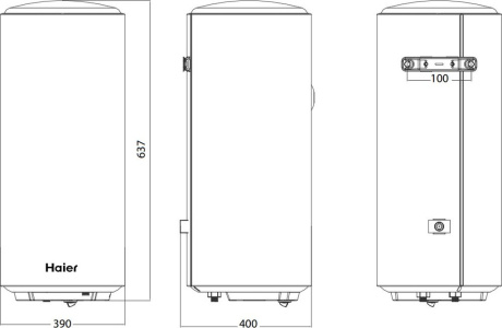 Купить Накопительный водонагреватель Haier ES50V-A2 электрический фото №6