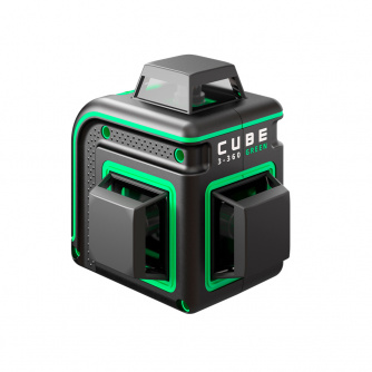 Купить Лазерный уровень ADA CUBE 3-360 GREEN Basic Edition фото №1