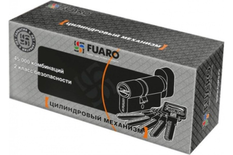 Купить Цилиндр "Fuaro" R602/70mm  30х10х30  РВ латунь 5кл вертушка  26133 фото №3